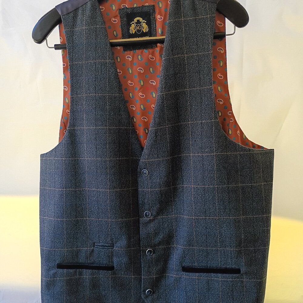 Marc Darcy London Button Front Vest